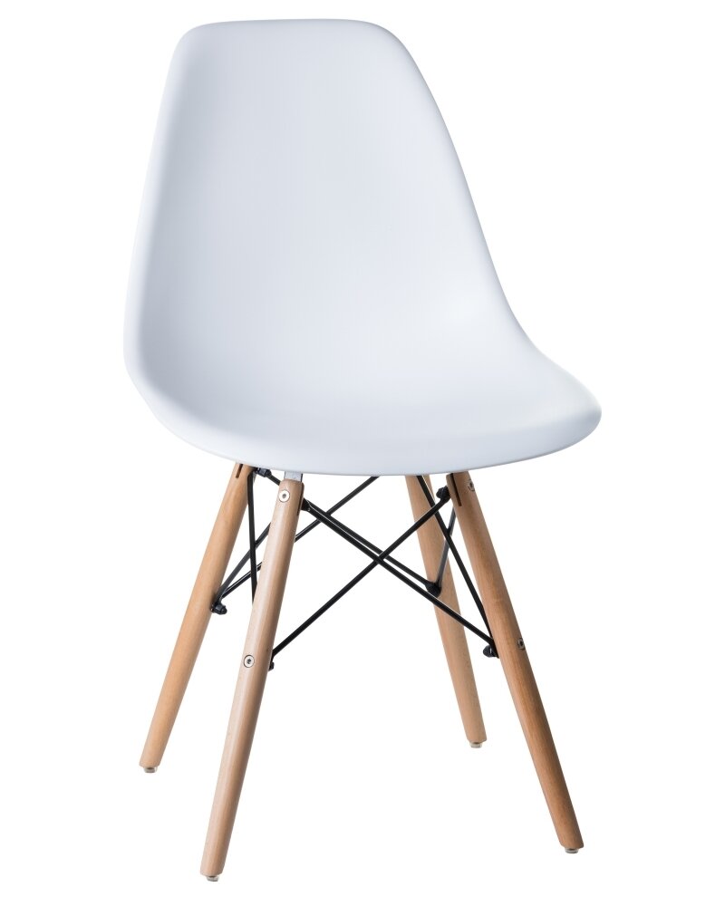 фото Стул обеденный Dobrin Dsw (светлый бук, белый) 638PP-LMZLDSW