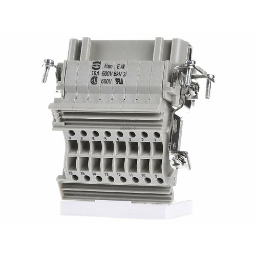 Розетка для разъема 16p 09 33 016 4725 Harting 5713140051652 26508₽