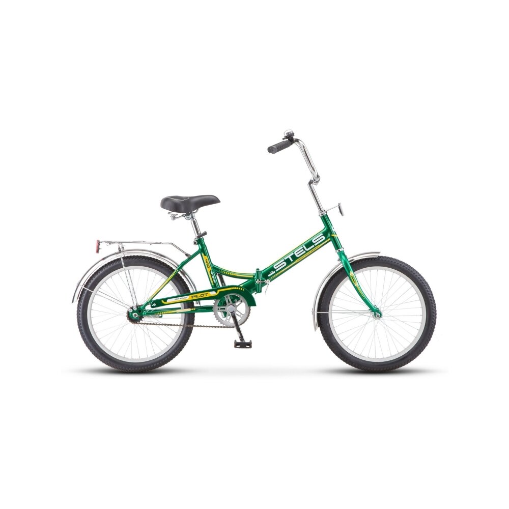 Велосипед Stels Pilot 410 C 20 Z010 (2024) 13.5 зеленый (требует финальной сборки)