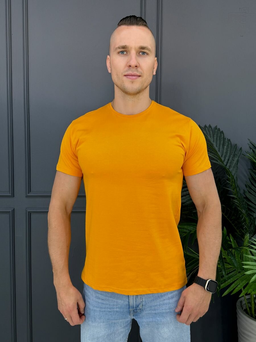 фото Футболка базовая однотонная Турция