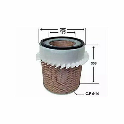 Фильтр воздушный для автомобиля JS ASAKASHI A358J 1 шт 10809₽