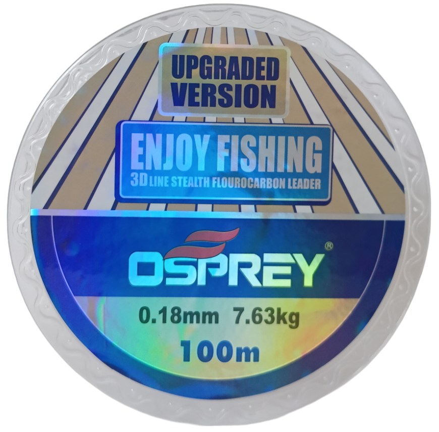 Леска монофильная с флюорокарбоновым покрытием ENJOY FISHING 016мм 100 метров