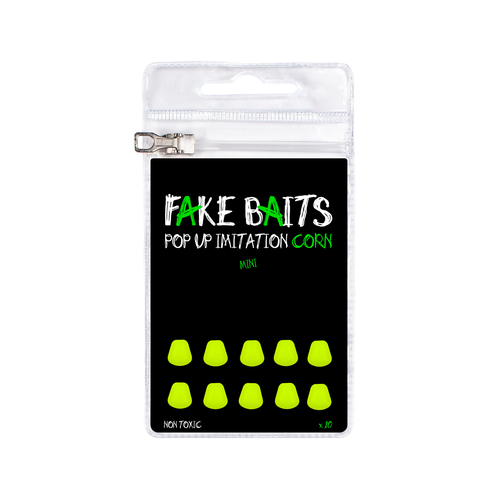 Искусственная кукуруза плавающая Fake Baits Mini лимонная флюро