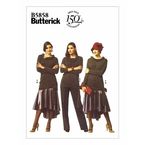 Выкройка Кофта, юбка, брюки выкройка butterick 5858 кофта юбка брюки