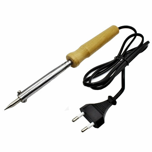 Паяльник электрический WD-60 1 шт. 60Вт 220В нихромовый нагреватель деревянная ручка