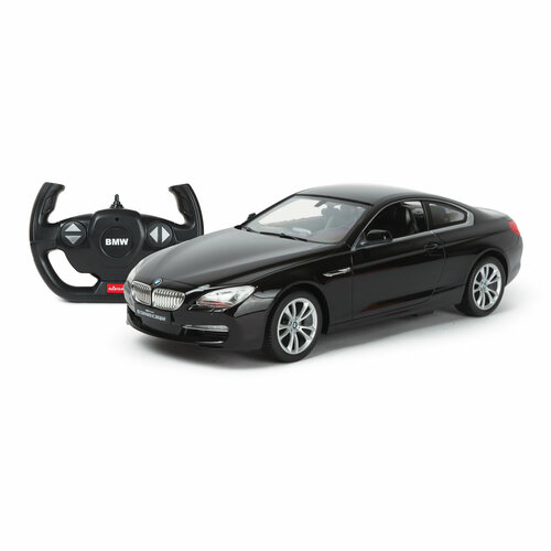 Машина Rastar РУ 1:14 BMW 6 Series Черная 42600 машина rastar ру 1 10 bmw new 6 series красная 52360