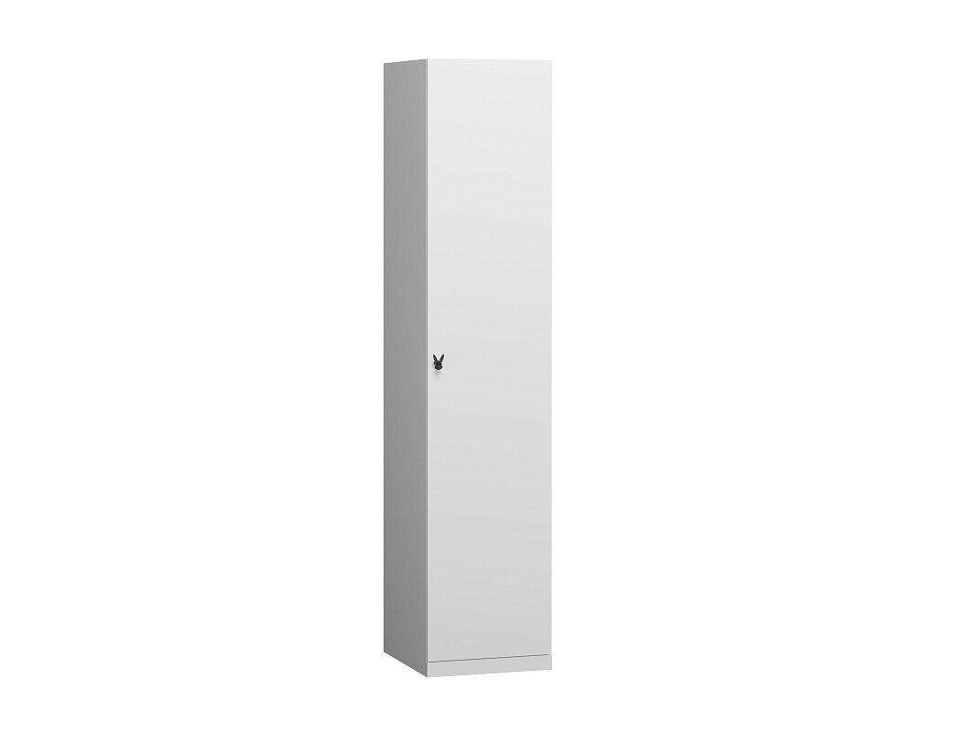 Шкаф распашной Банни-1 Белый 45x52x210 однодверный для одежды
