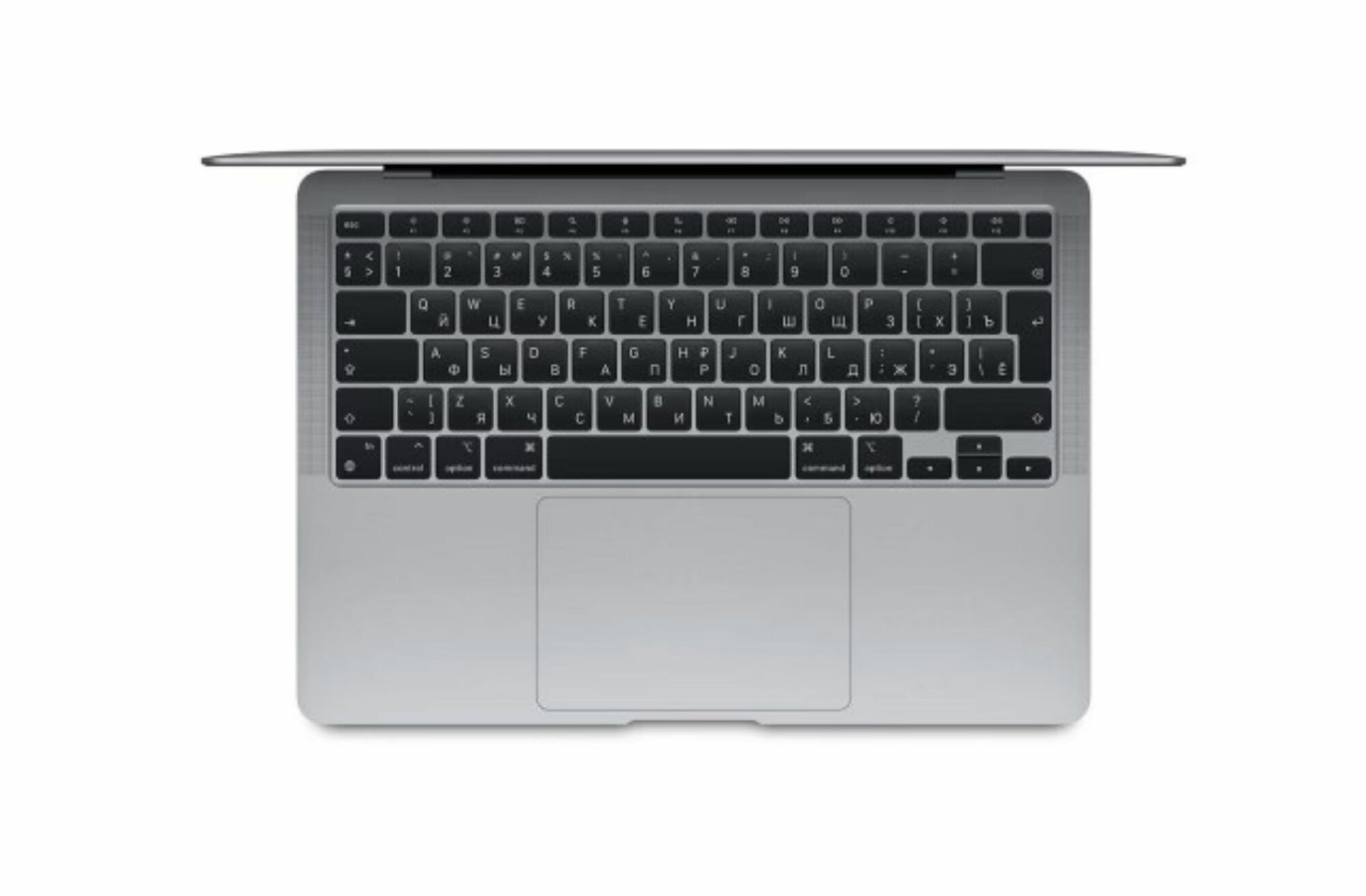 Ноутбук APPLE MacBook Air 13", M1 (8/7 core) 8GB/256GB Space Gray/EN (MGN63PA/A)
