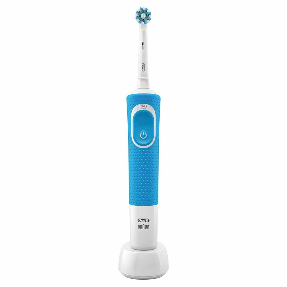 Электрическая зубная щетка Oral-B D100.413.1, голубой (RU)