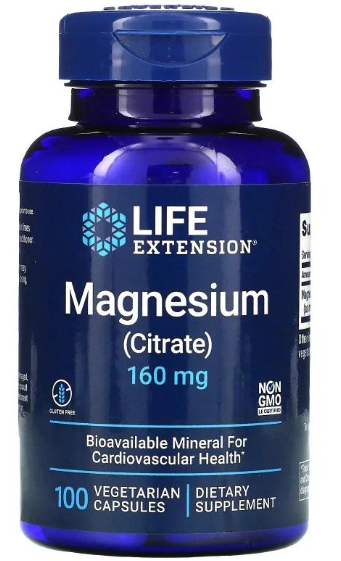 Life Extension Magnesium Citrate 160 mg (100 капс)