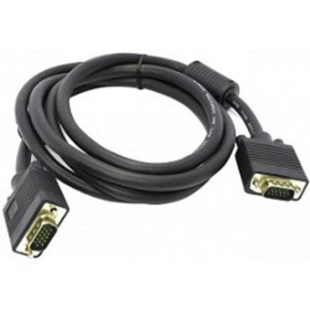 Кабель Exegate VGA Pro EX-CC-PVGA-15M15M-1.8 (15M/15M, 1,8м, 2 фильтра, позолоченные контакты)