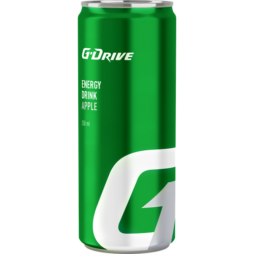 Энергетический напиток G-Drive Apple газированный 250 мл