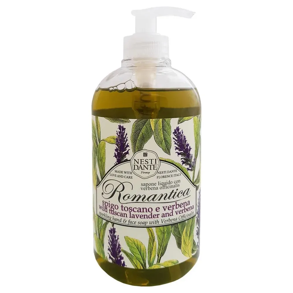 Nesti Dante Мыло жидкое Romantica Wild Tuscan Lavender and Verbena, 500 мл