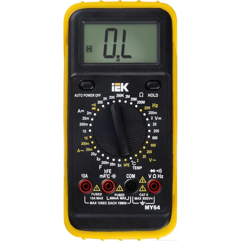 Мультиметр цифровой PROFESSIONAL MY64 TMD-5S-064 IEK