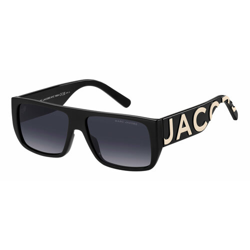Солнцезащитные очки MARC JACOBS, черный, белый