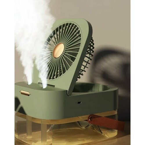 Вентилятор портативный настольный с увлажнителем и подсветкой 235700₽