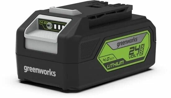 Аккумулятор Greenworks G24B4 2926807, Li-Ion, 24 В, 4 А·ч, 1 шт.