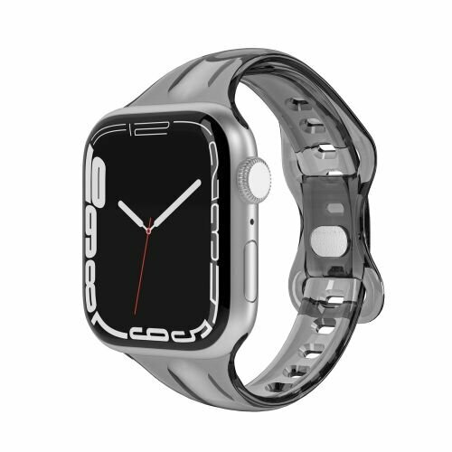 Ремешок для Apple Watch 42444549 mm ModMac Sport TPU Clear Black 772₽