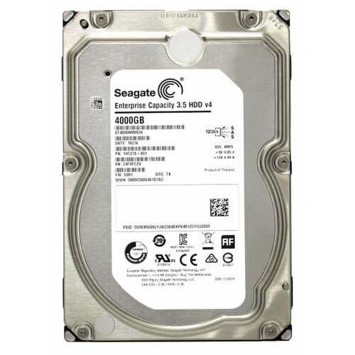 Жесткий диск Seagate 1HT278 4Tb 7200 SAS 3.5 HDD