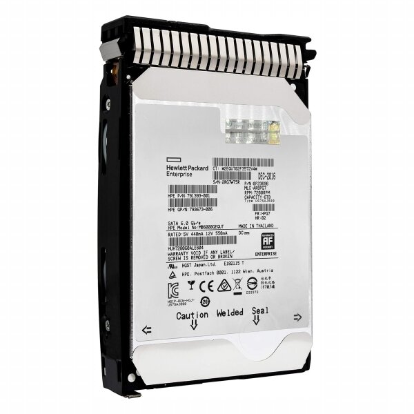 Жесткий диск HP 793683-B21 6Tb 7200 SATAIII 3.5" HDD