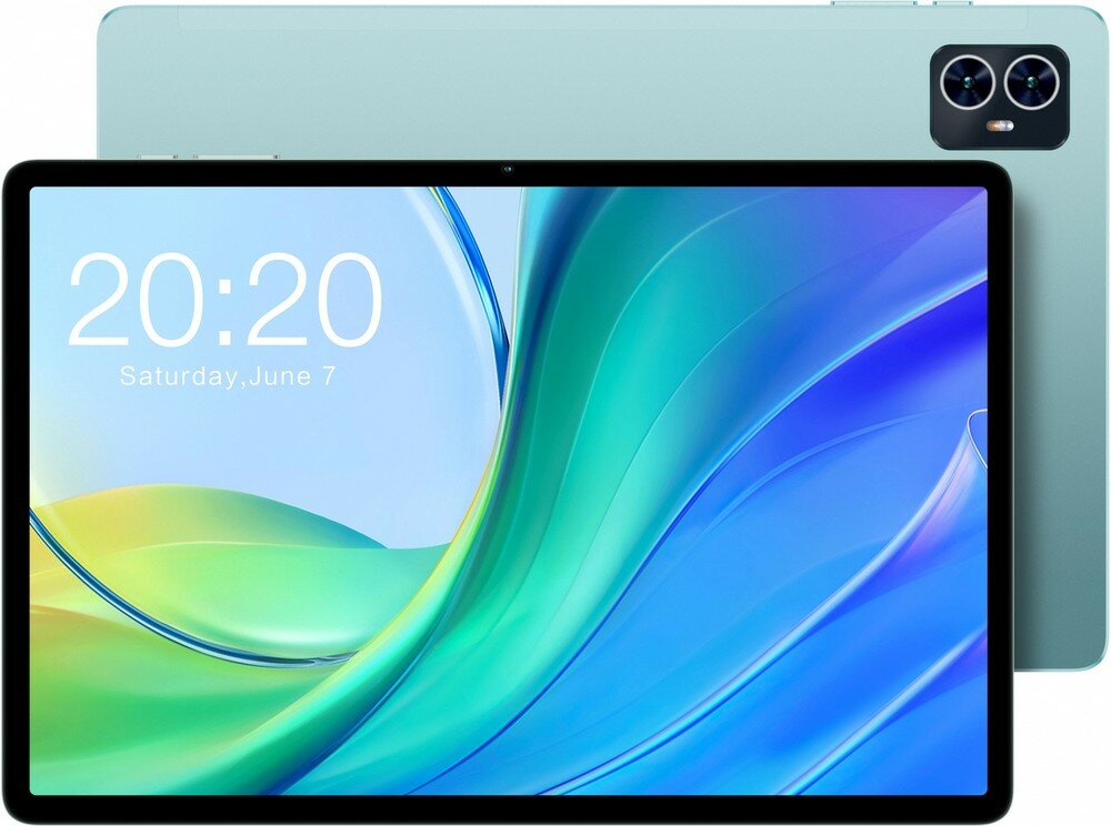 Планшет Teclast M50 T606 (1.6) 8C RAM6Gb ROM128Gb 10.1" IPS 1280x800 3G 4G Android 13 голубой 13Mpix 5Mpix BT GPS WiFi Touch microSD 256Gb 6