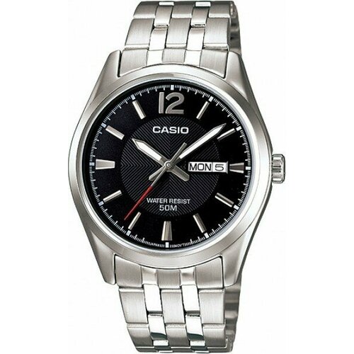 Наручные часы CASIO, серебряный часы casio collection mtp 1314pd 1a mtp 1314pd 1a