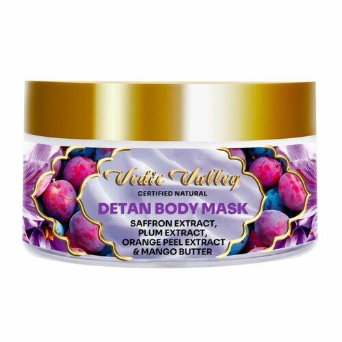 Маска для тела Vedic Valley Экстракт шафрана и сливы (Body Mask), 250 г