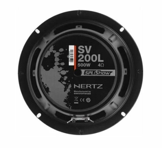 Автоакустика Hertz SV 200L SPL Show - midbass 200 mm - фото №10