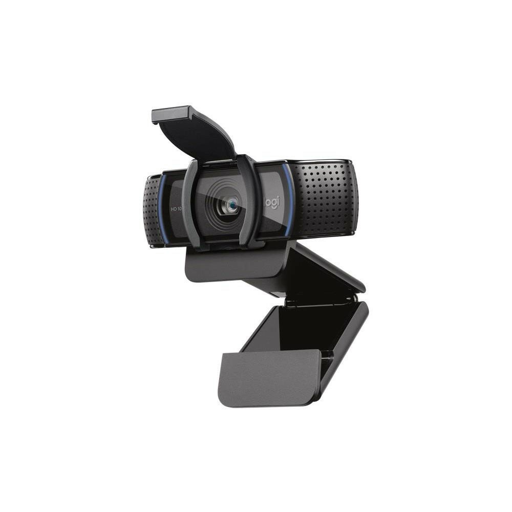 Камера-Web Logitech C920e black (3 MP 1920x1080 микрофон USB) (960-001086)