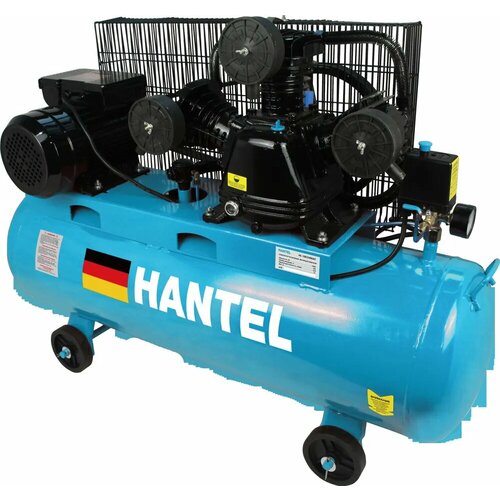 Компрессор HANTEL HL-100/2400AC (2400 Вт, ресивер 100 л, 8 бар, 520 л/мин)