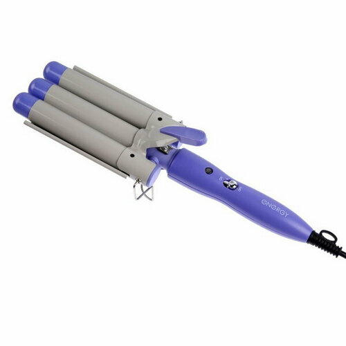 Стайлер EN-832T тройной 90 Вт керамическое покрытие фиолетово-серый 178300₽