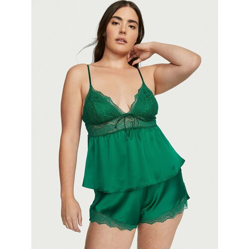 Пижама Victoria's Secret, размер XL, зеленый