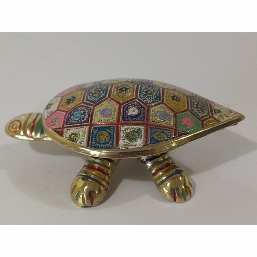 Индия Трейд BE-8920016 Шкатулка черепаха- burfi 12 см индия трейд