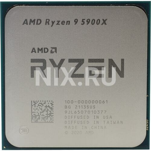 Процессор Amd Процессор AMD Ryzen 9 5900X OEM (100-000000061)