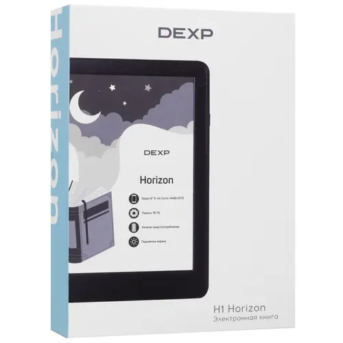 6" Электронная книга DEXP H1 Horizon черный