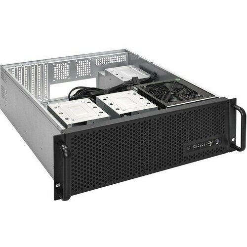 Корпус серверный ExeGate Pro 3U450-09 (EX293907RUS) black/silver