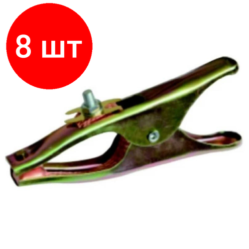 Комплект 8 штук Клемма заземления Sturm 500A медная AWE-1028-500 3207₽