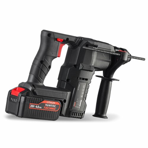 RUNTEC RT-EH900T Перфоратор аккумуляторный RUNTEC TECHNIC 25Дж 20В 24Ач 900Вт 25488₽