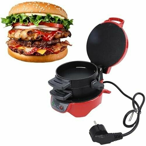 Тостер-сэндвичница Bewinner 3-в-1 алюминиевый тостер для сэндвичей с яйцеваркой пресс для гамбургеров с антипригарным покрытием для приготовления завтрака 1997400₽