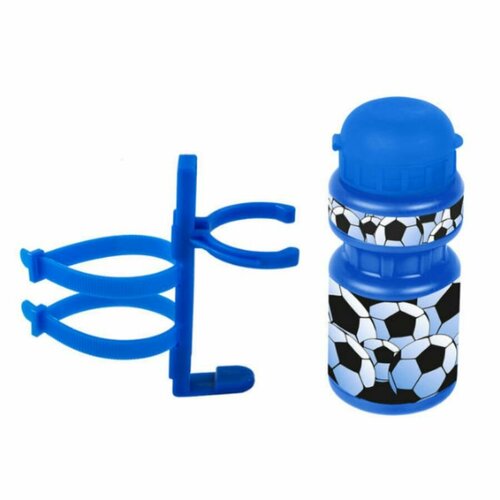 Фляга VENTURA KIDS 300 мл с держателем, синяя (5-340213)