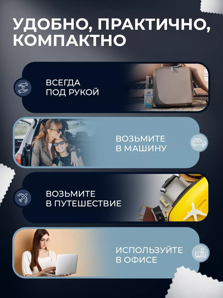 Аксессуары Для Ухода За Очками Очищающий спрей для очков и салфетка из микрофибры от бренда ЭликСи