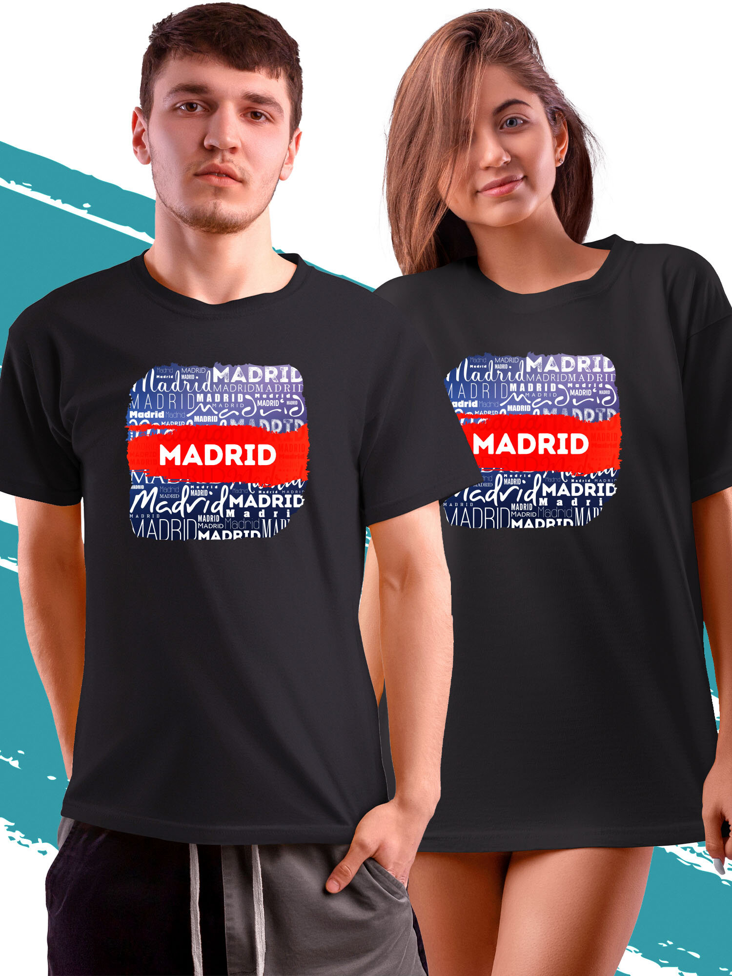 Футболка PhilShop Реал мадрид Real madrid, размер 4XS, черный