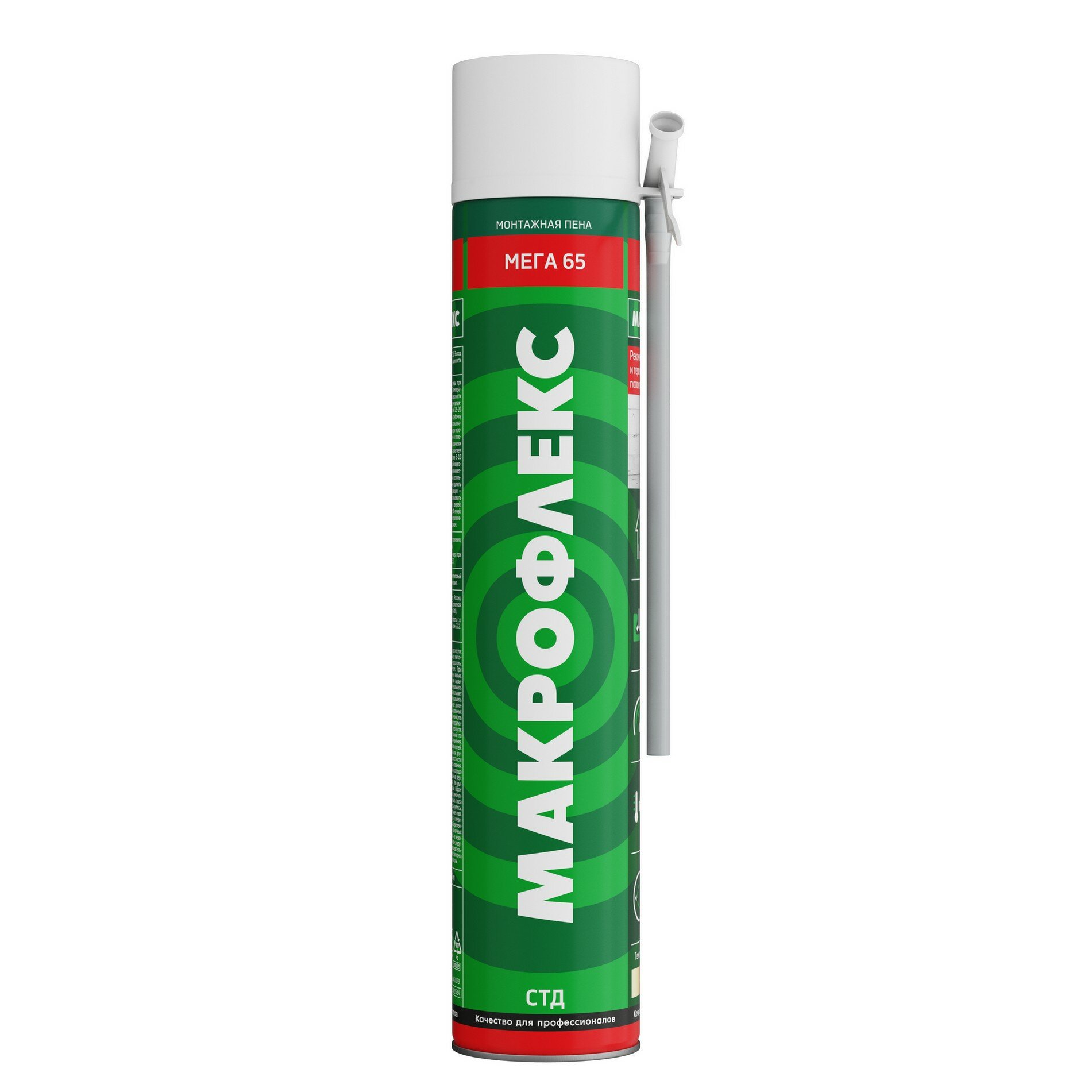 Пена Макрофлекс мега 65 850мл