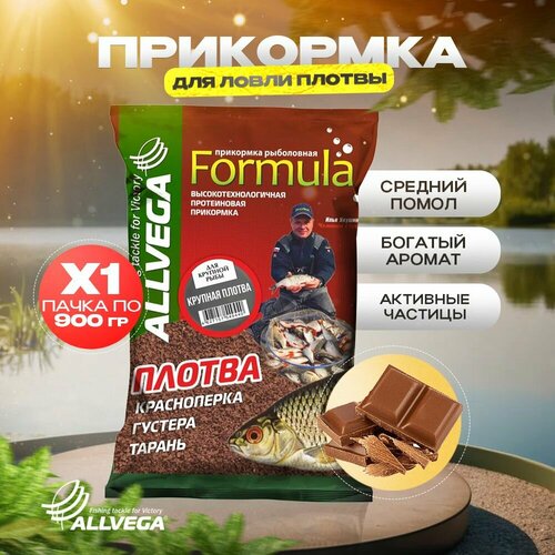 Прикормка ALLVEGA Formula Gros Gardon GBF09-GG, 900 г