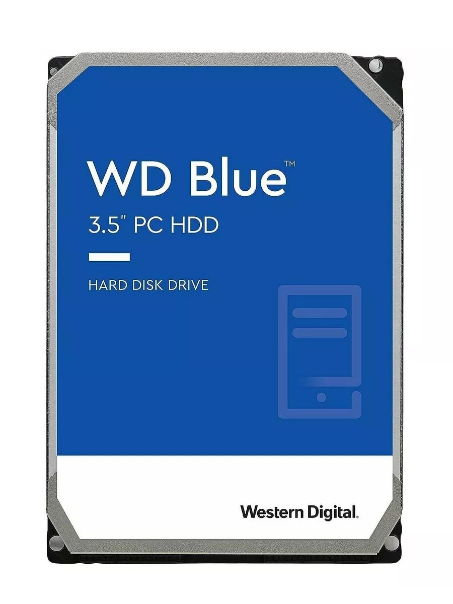 Жесткий диск WD SATA-III 2TB 20EARZ Desktop Blue 64Mb 3.5"