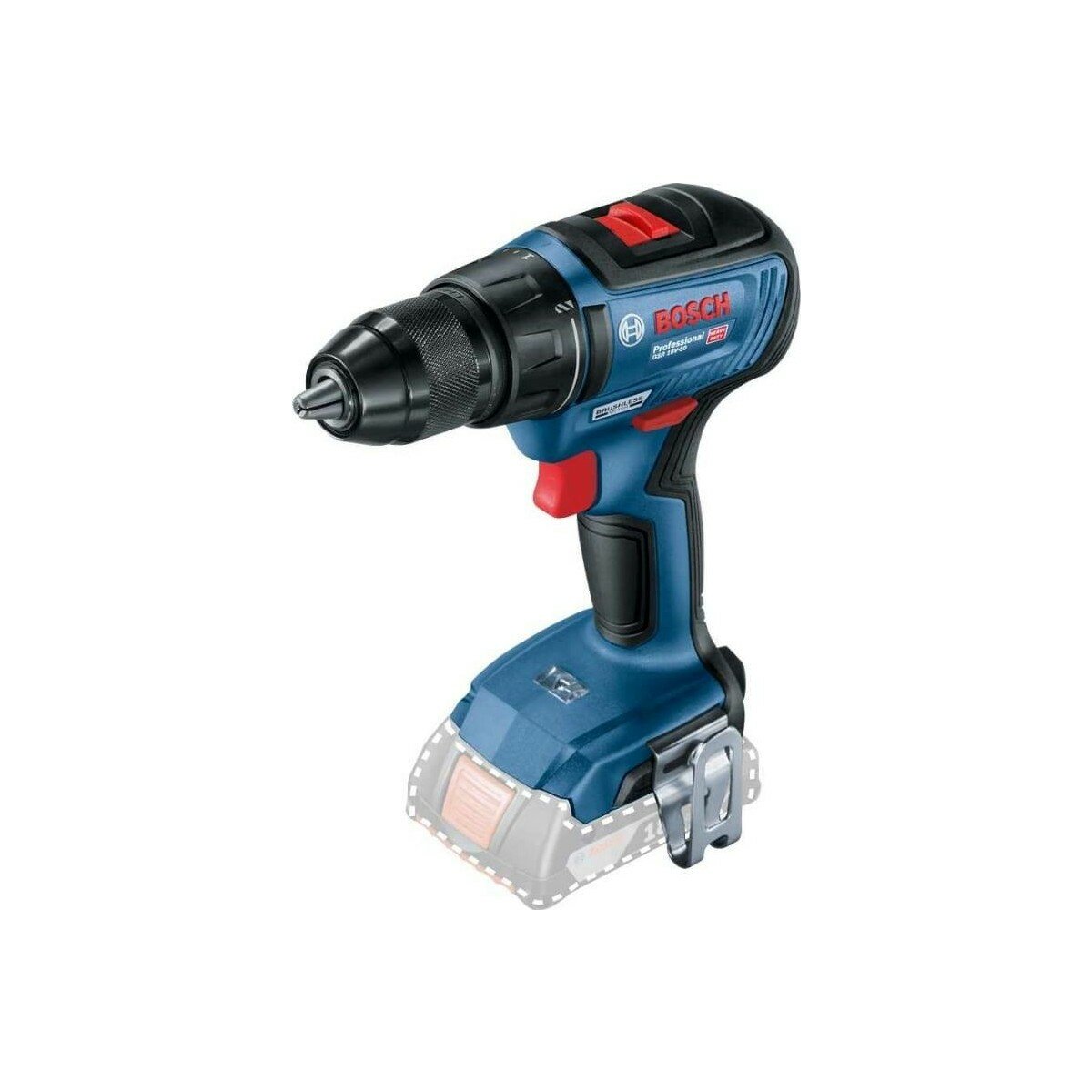 Дрель-шуруповерт аккумуляторная BOSCH GSR 18 V-50 без АКБ и ЗУ