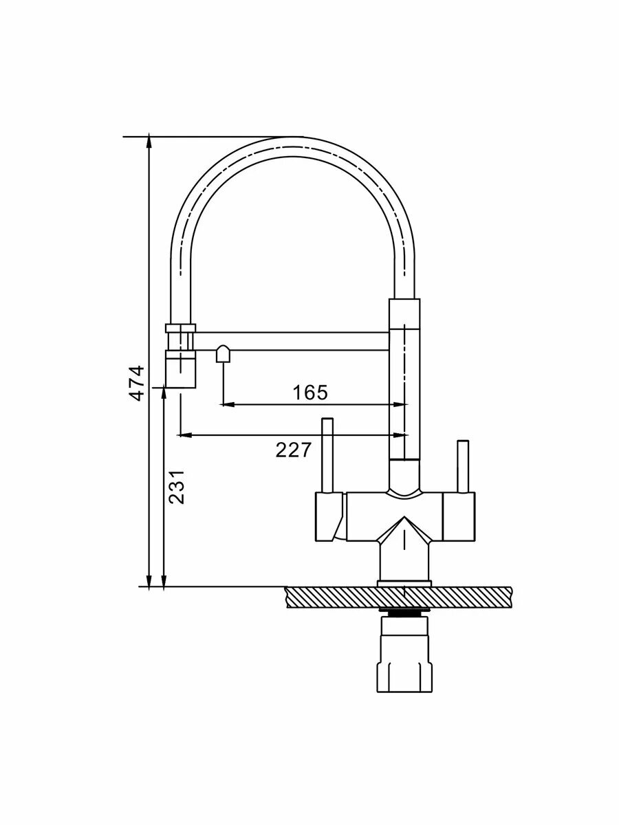 S70.63.06 Смеситель для кухни — фото 1