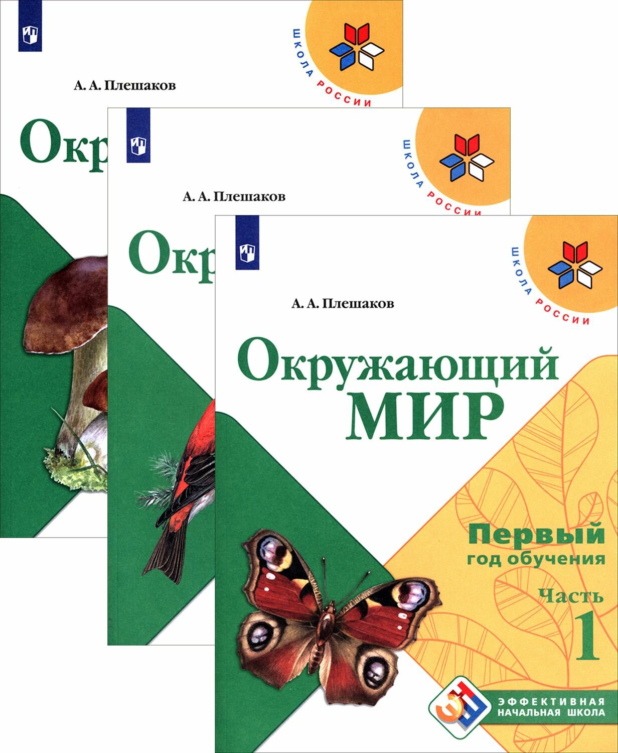 Окружающий мир. Первый год обучения. Учебное пособие 3 части