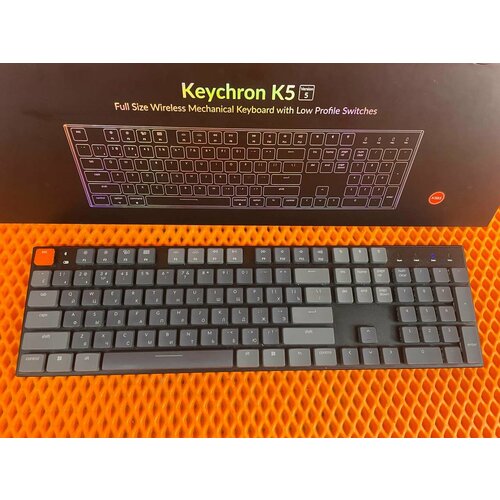 Механическая клавиатура Keychron K5 Bluetooth 50 подсветка 7633₽