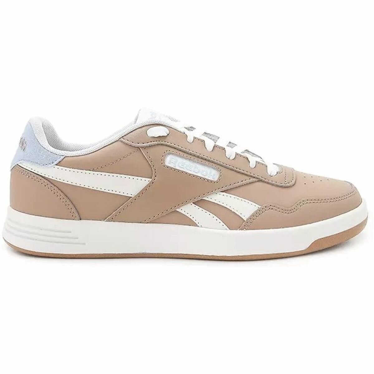 Кроссовки Reebok Court Advance, полнота F, размер 8,5 US, коричневый, бежевый, голубой